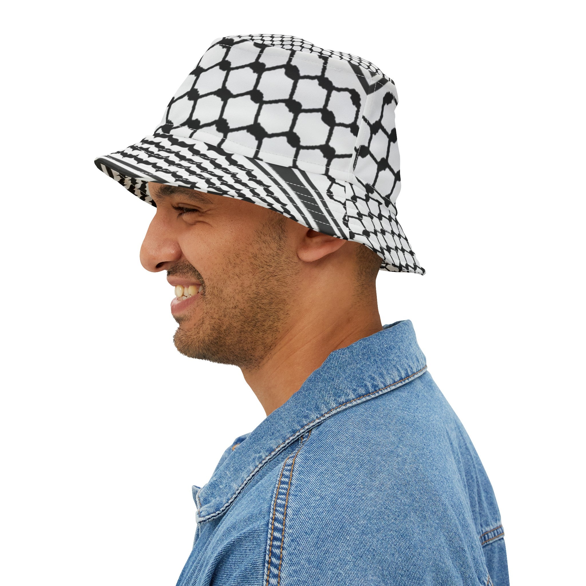 Kufiya Bucket Hat (HRC)