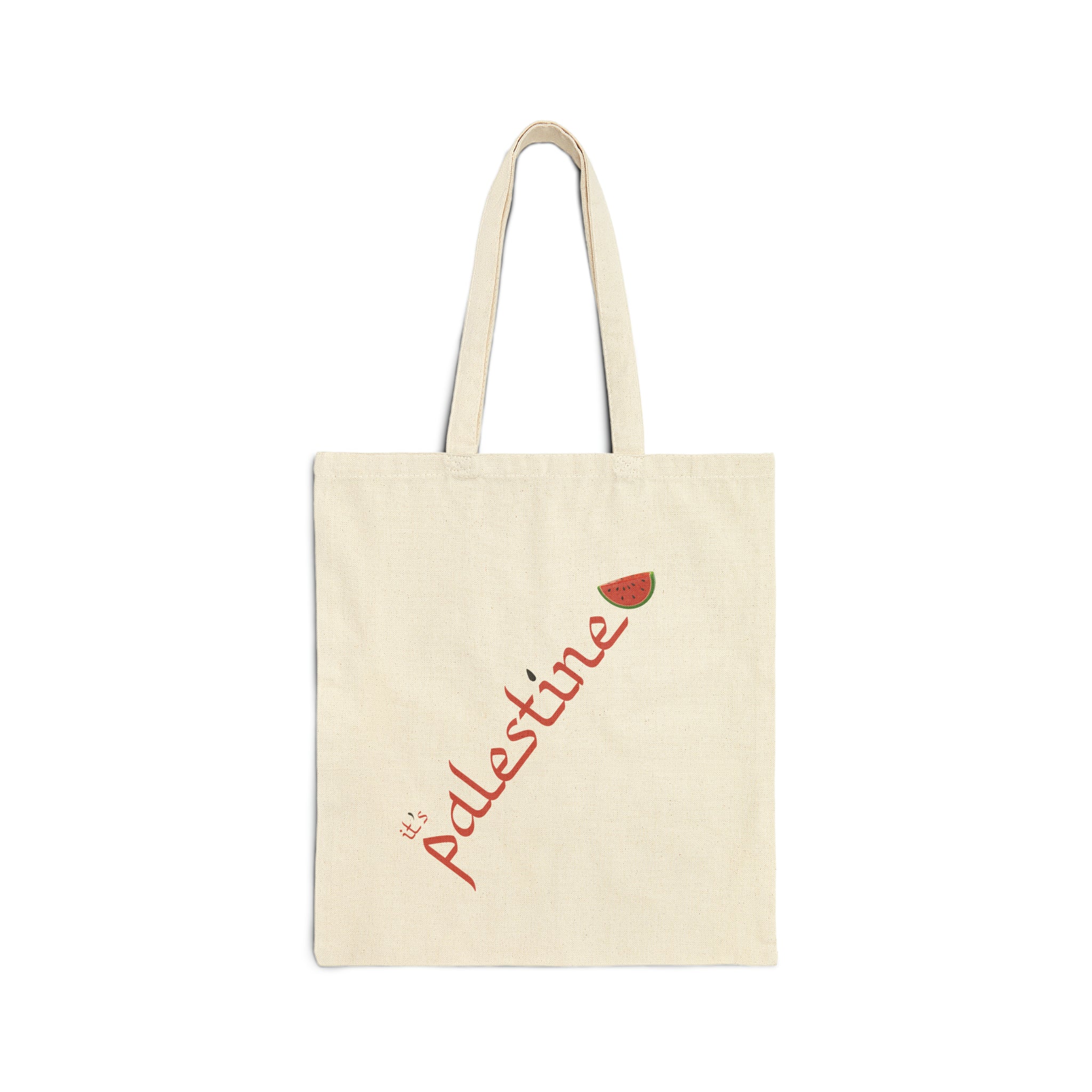 "It's Palestine" HRC Cotton Canvas Tote Bag