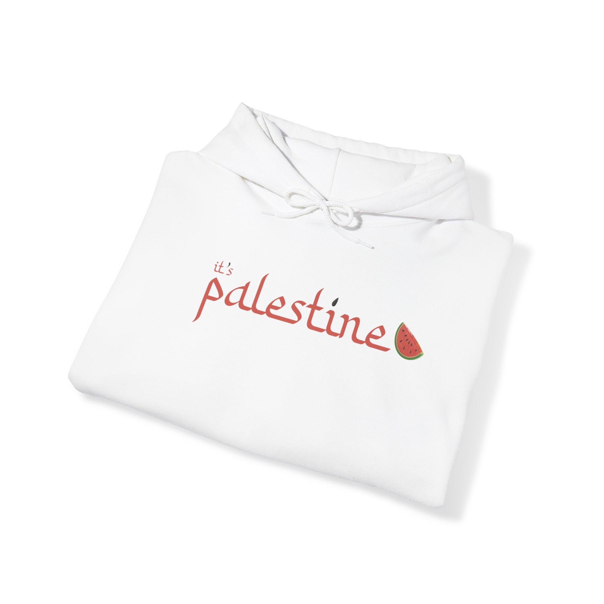 HRC Hoodie "It's Palestine" - White