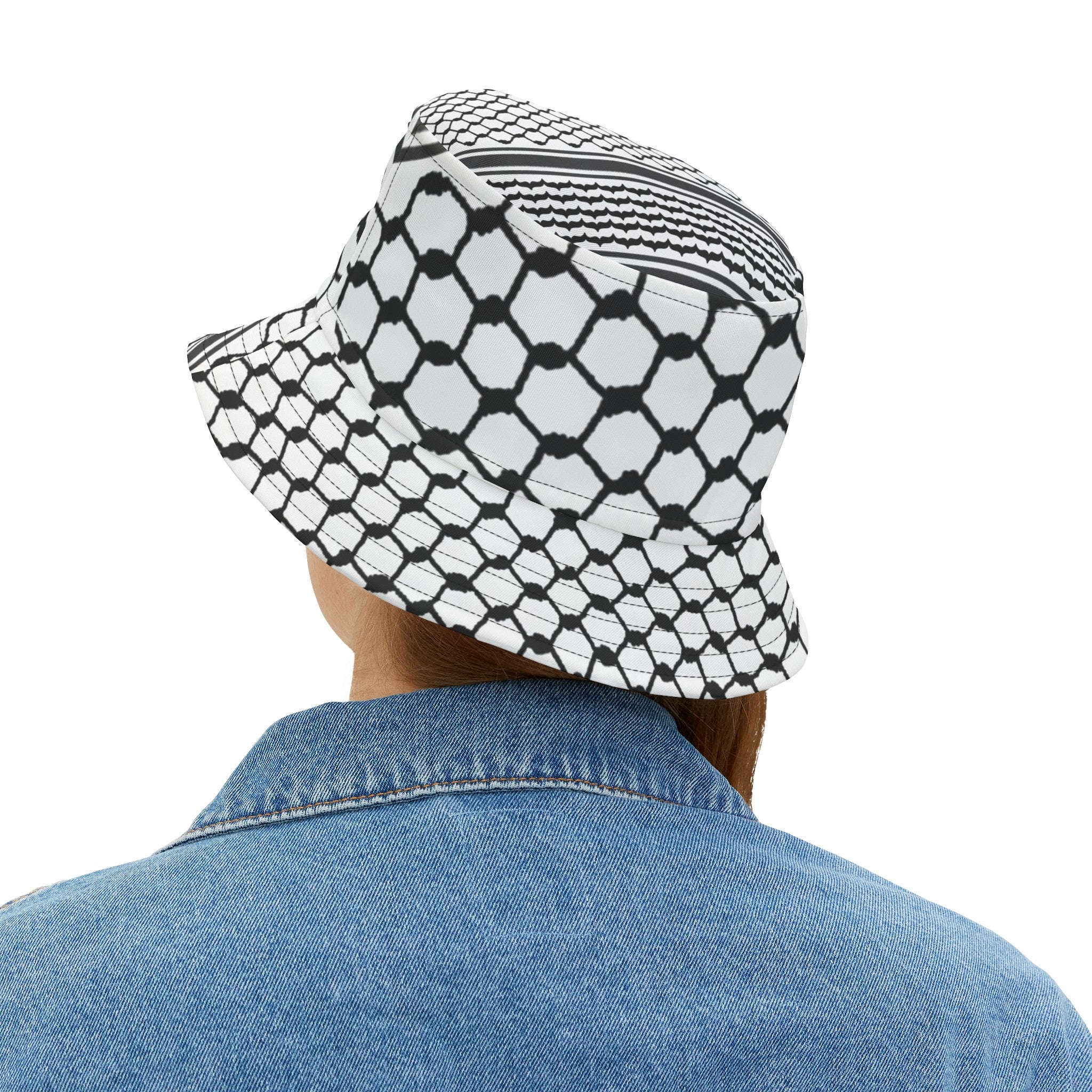 Kufiya Bucket Hat (HRC)