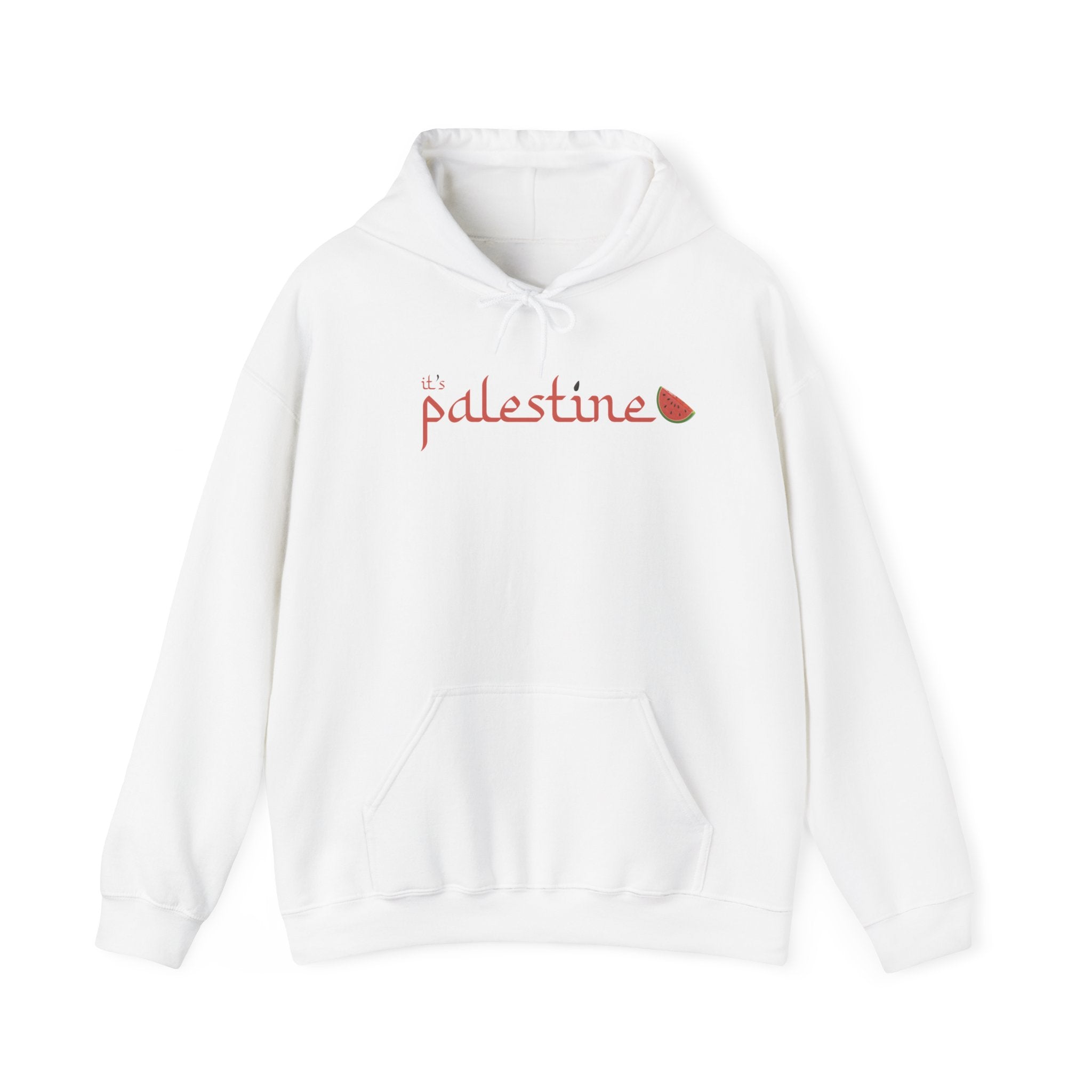 HRC Hoodie "It's Palestine" - White