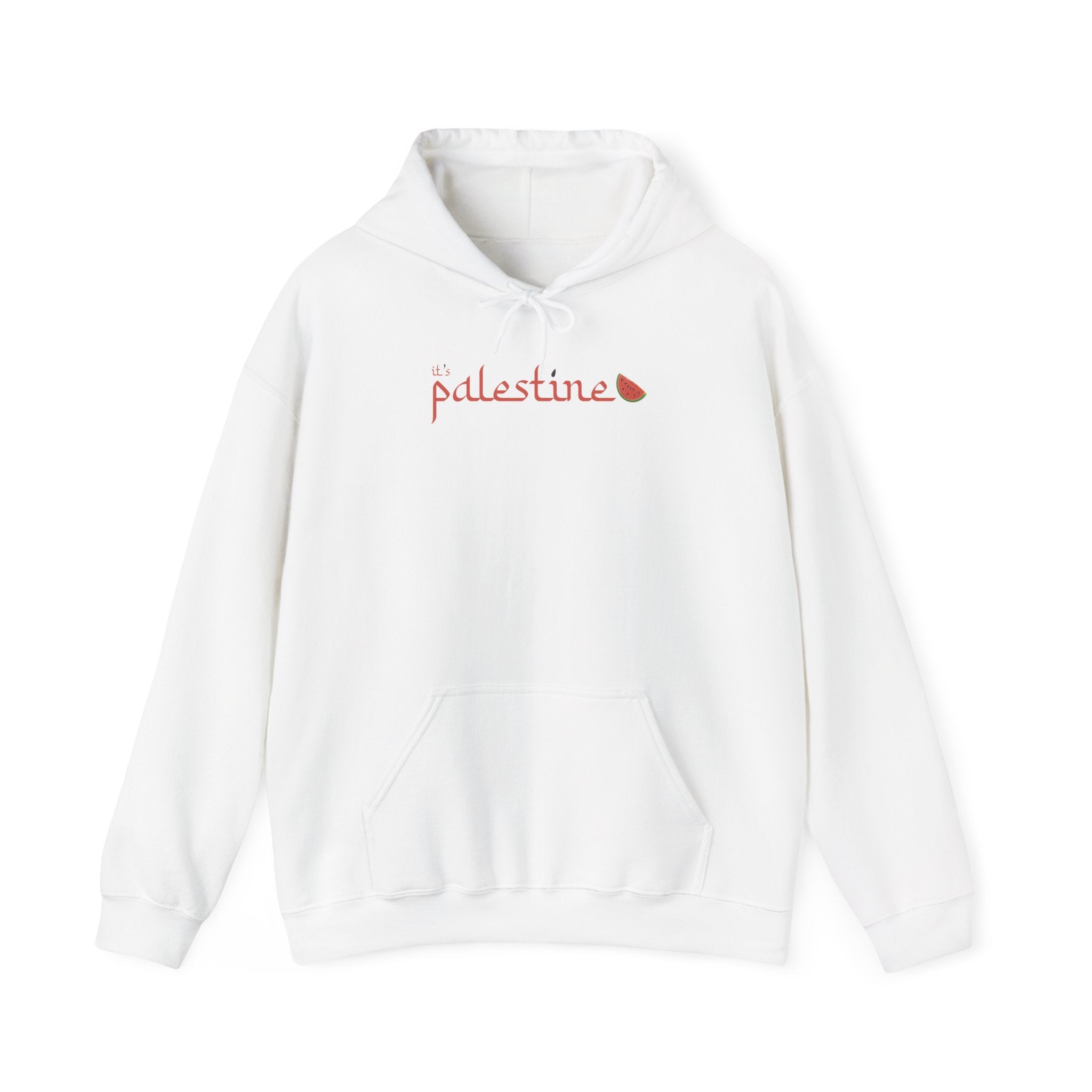 HRC Hoodie "It's Palestine" - White