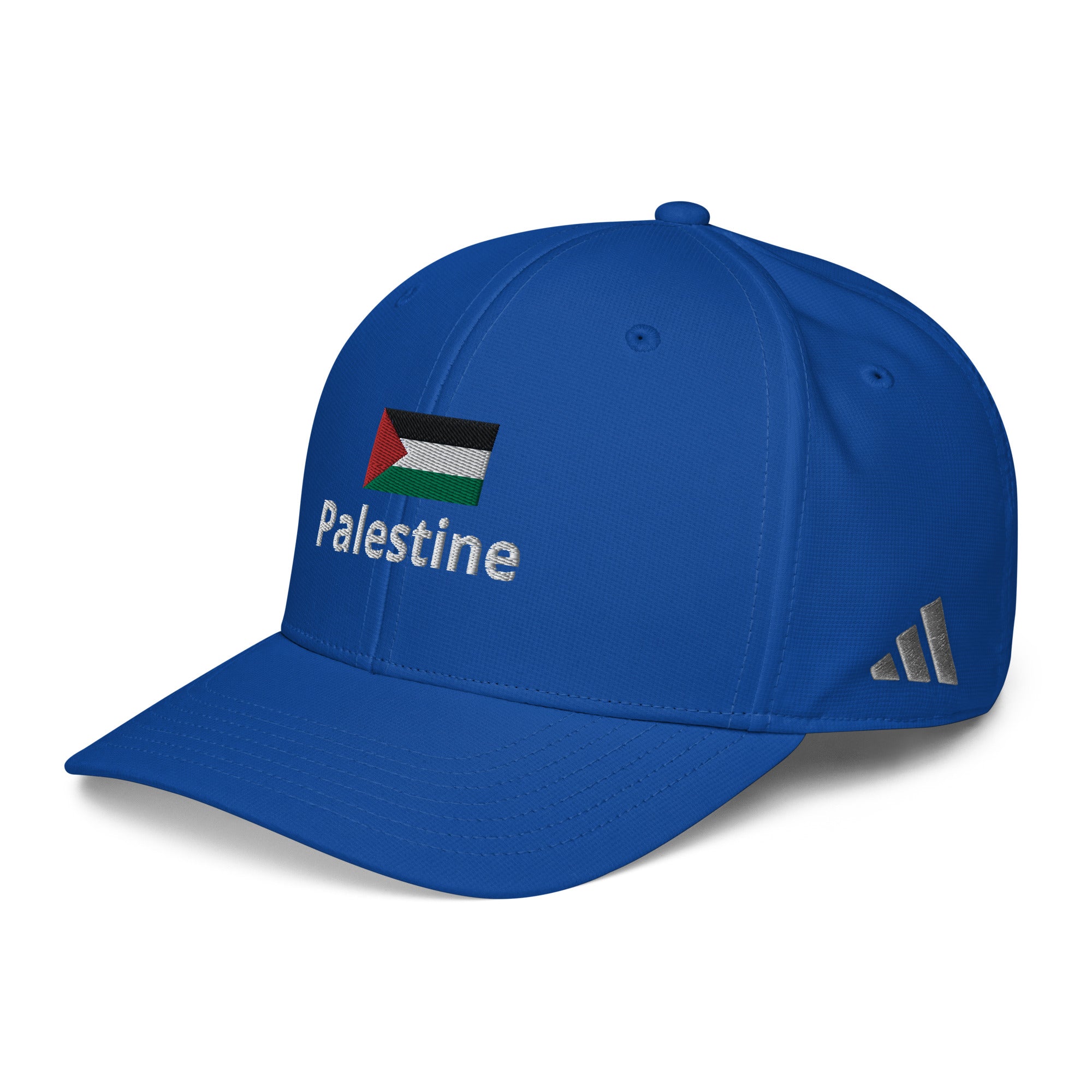 Palestine & Flag Embroidered Adidas performance cap