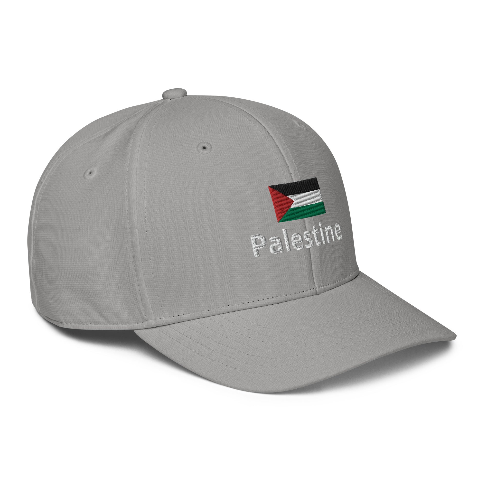 Palestine & Flag Embroidered Adidas performance cap